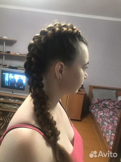 Плетение кос с канекалоном