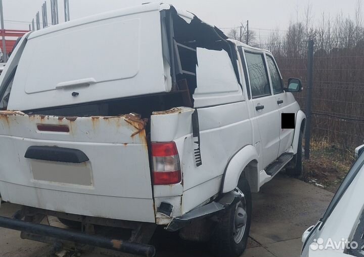 УАЗ Pickup 2.7 МТ, 2019, битый, 60 000 км