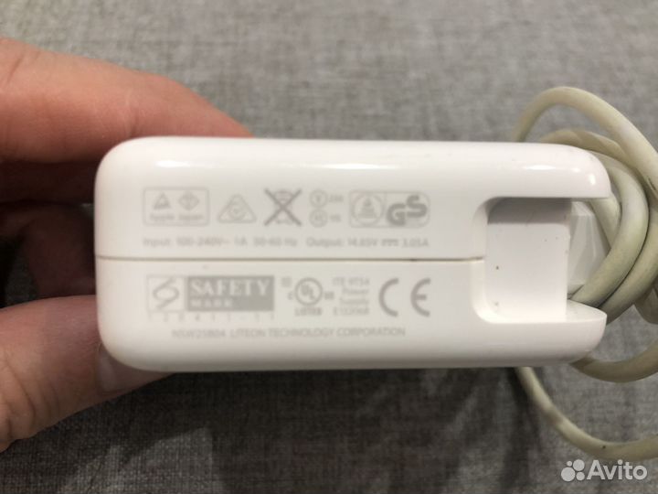 Адаптер питания Apple MagSafe 2 45Ватт