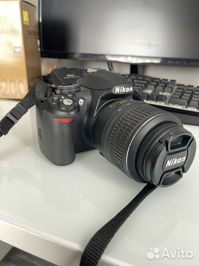 Зеркальный фотоаппарат nikon d3100