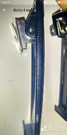 Новая клипса-крепёж рации Vertex