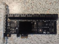 Контроллер pci-e SATA 16 портов