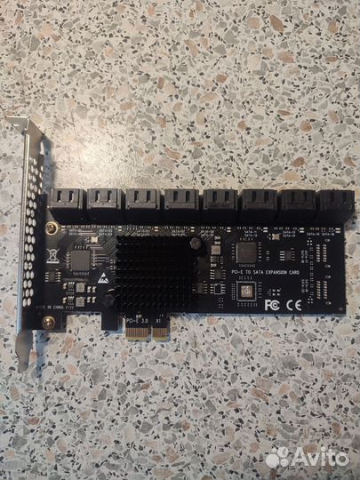 Контроллер pci-e SATA 16 портов