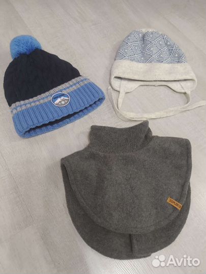 Детские шапки +манишка