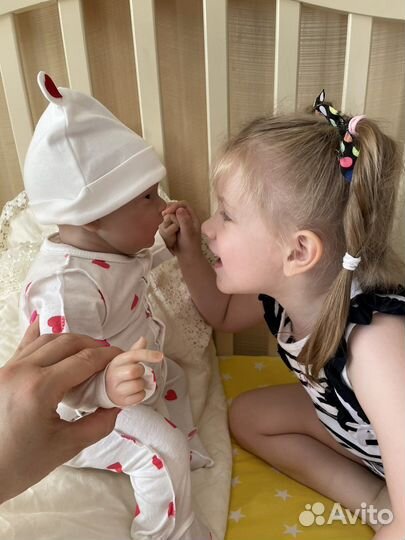 Кукла Реборн, 53-55 см, новорожденный