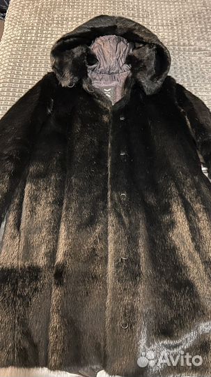 Искусственная шуба под норку 42 44