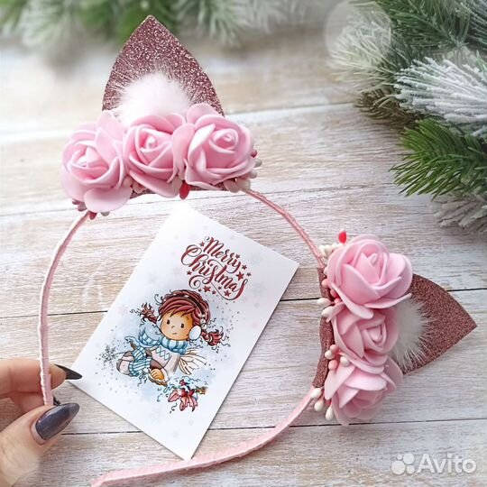 Ободок ободки заколки короны ушки