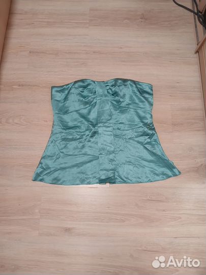 Новый топ Ann Taylor Loft натуральный шелк