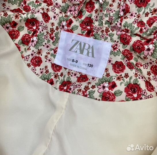 Куртка zara для девочки
