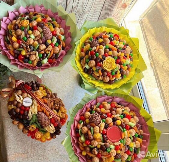 Букет из сухофруктов