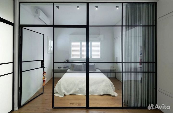 Перегородка межкомнатная для зонирования комнаты