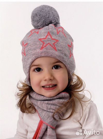 Комплект шапка и шарф
