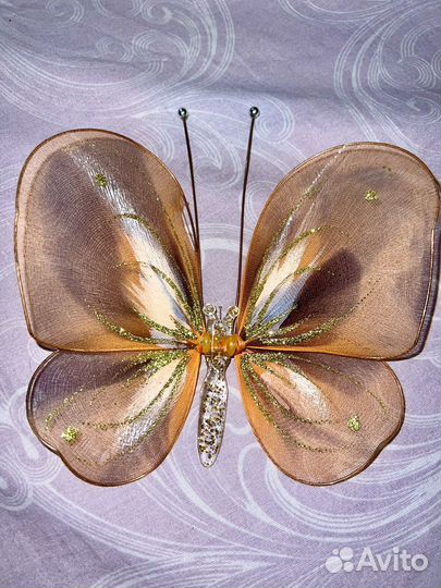 Бабочка декоративная интерьерная