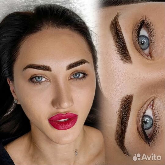 Перманентный макияж/татуаж/микроблейдинг/модель