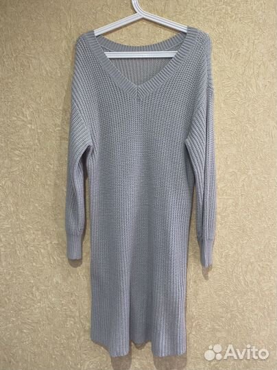 Платье вязаное