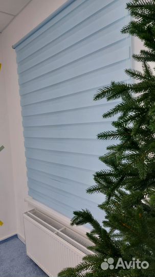 Рулонные шторы день ночь