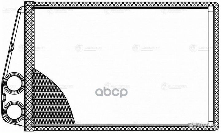 Радиатор отоп. для а/м Renault Megane II