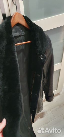 Кожаная дубленка мужская toto group