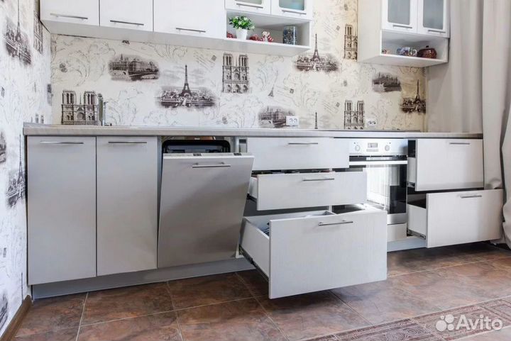 Прямая кухня на заказ от производителя цена за всё