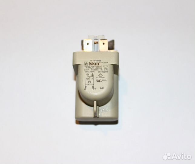 Сетевой фильтр ст.машины Whirlpool 481010503697