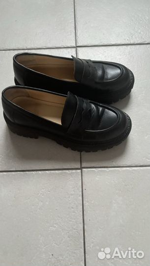 Лоферы женские натуральная кожа