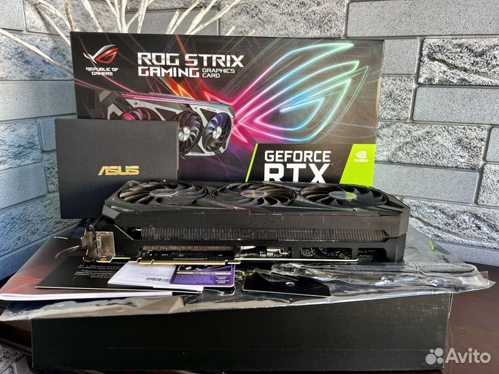 Видеокарта Rtx 3070 Ti 8GB Asus/Gigabyte/Пломба