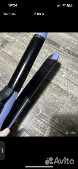 2 в 1 Выпрямитель для волос и создание локонов