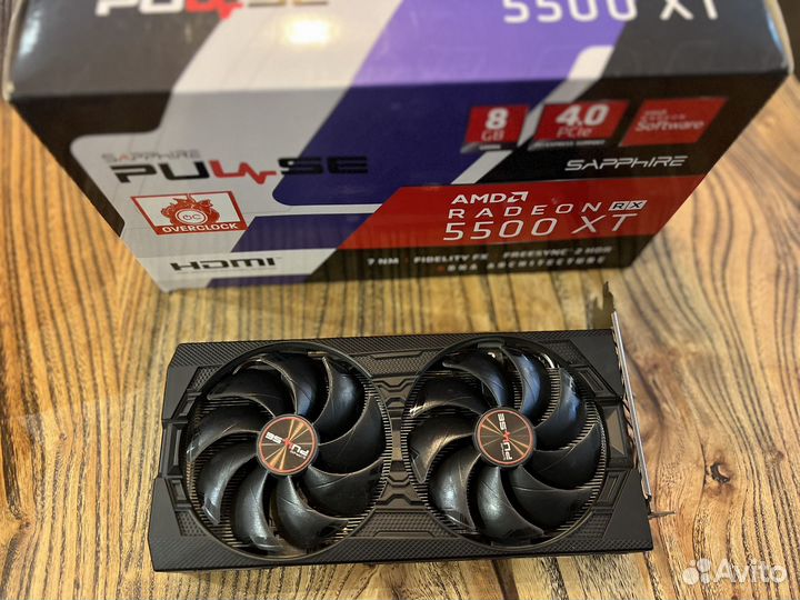 Видеокарта RX 5500xt 8 GB