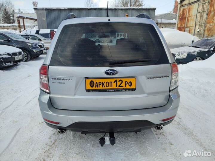 Фаркоп на Субару Форестер 2008-12 без выреза бамп