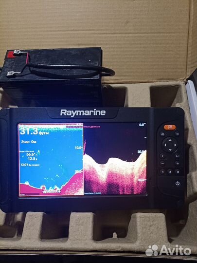Эхолот raymarine element 9