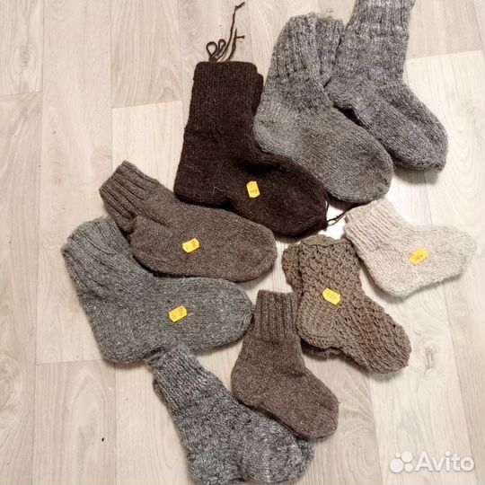 Носки вязаные ручной работы