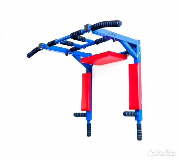 Турник 3в1 40х40 Premium Синий