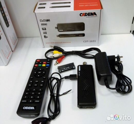 DVB-T2 приставка Cadena CDT-1631