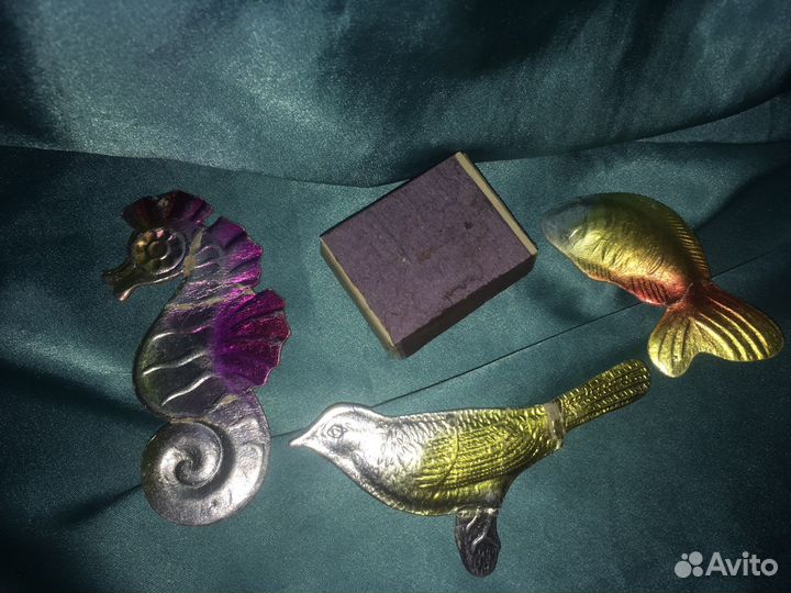 Ёлочные игрушки СССР (из картона, гофре)