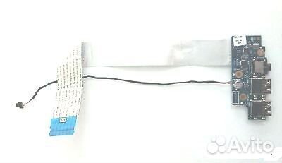 Плата audio/USB для ноутбука HP envy 17-j000, 17-j