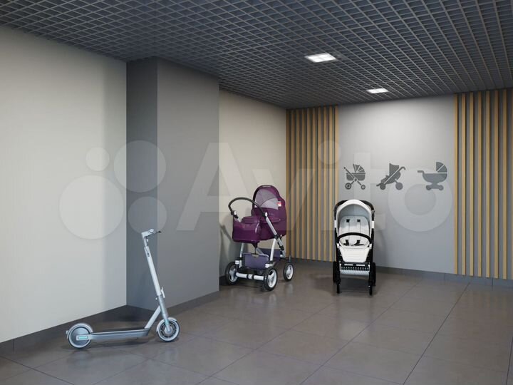 1-к. квартира, 43,9 м², 2/5 эт.