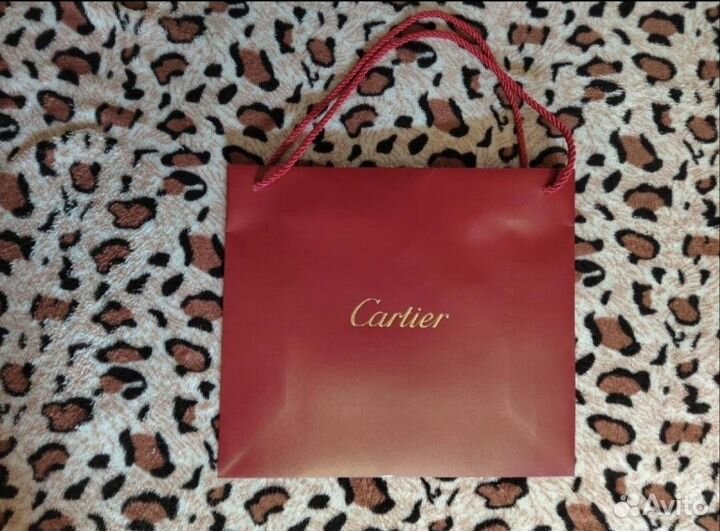 Коробки, пакеты Cartier.оригинал