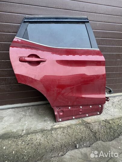 Стекло двери Ниссан кашкай J11