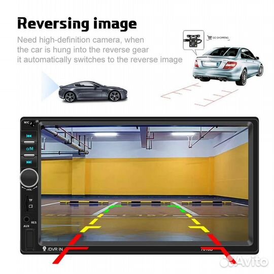 Новая Магнитола. Гарантия. Сенсорная Podofo