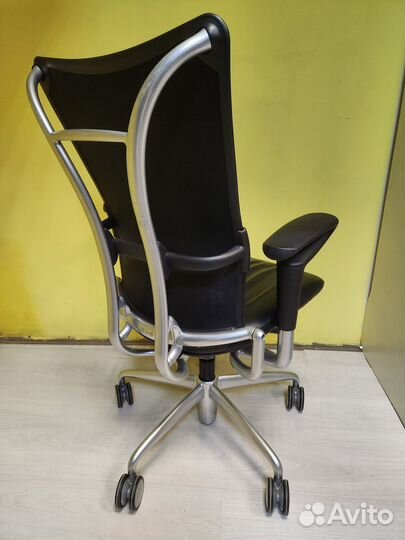 Крело руководителя кожаное, Allsteel, США