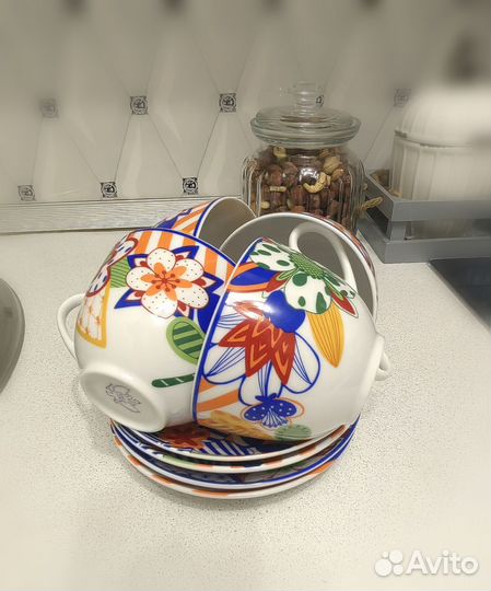 Чашка с блюдцем