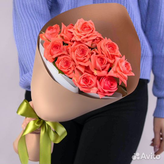 Букет 5 Роз Барбадос (40 см.)