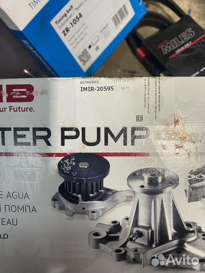 Водяная помпа hyundai accent