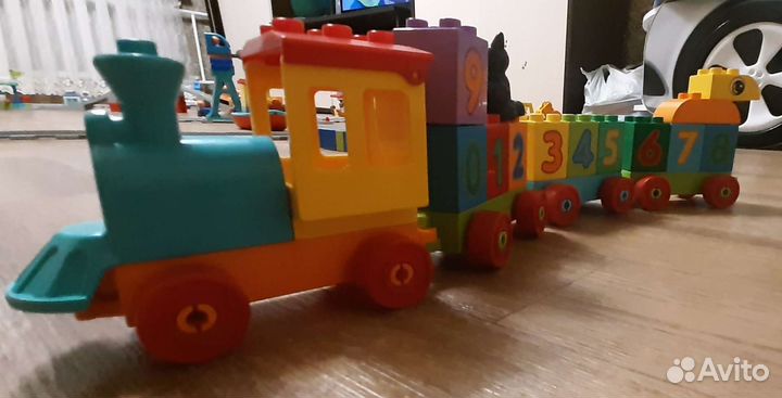 Lego duplo поезд