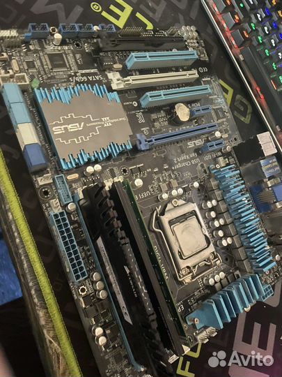 Материнская плата p8z77-v с процессором i7 2600
