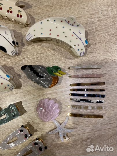 Крабики заколки для волос в стиле Viva LA Vika