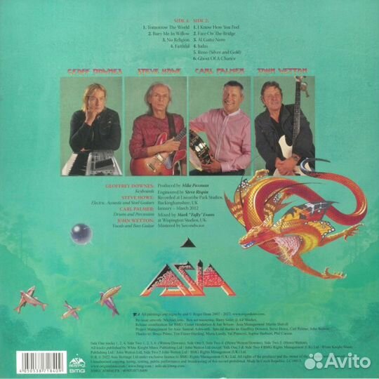 Виниловая пластинка Asia - XXX (Picture Vinyl LP)