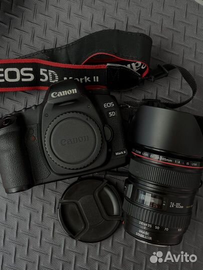 Canon 5d mark ii + canon ef 24-105mm f/4l is usm