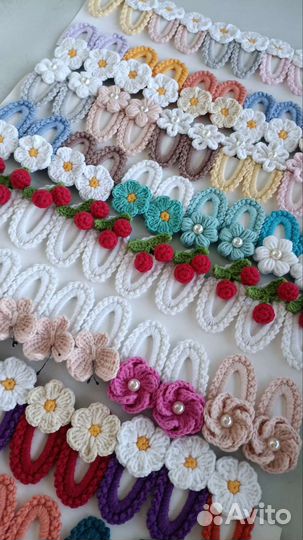 Заколка для волос ручной работы