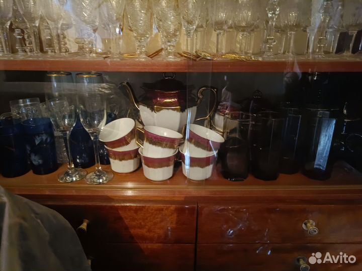 Хрустальная посуда СССР